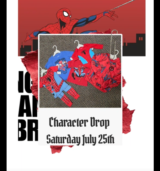 character drop